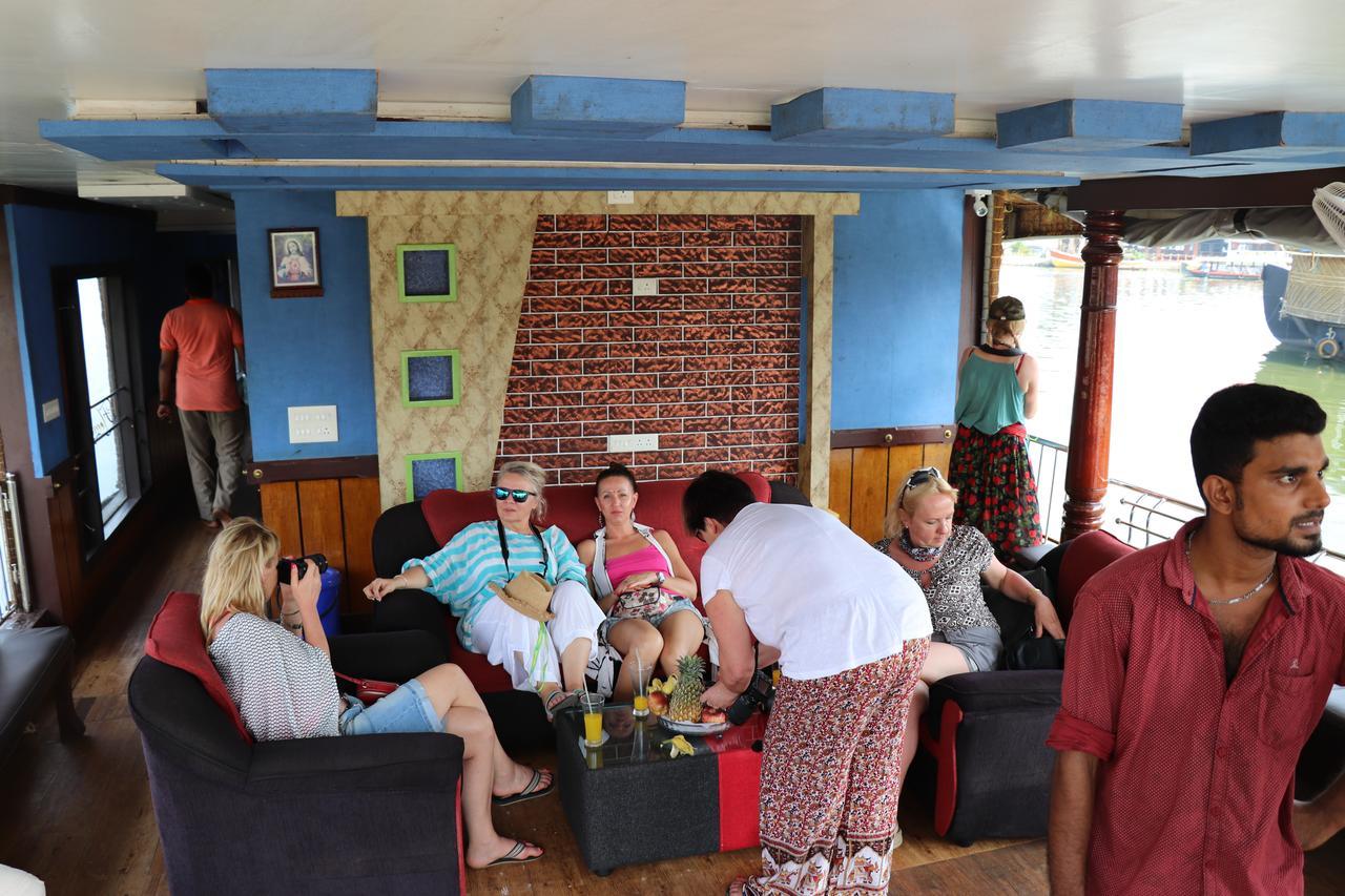 Friends Cruise, Nightstay Houseboat Alappuzha Eksteriør bilde